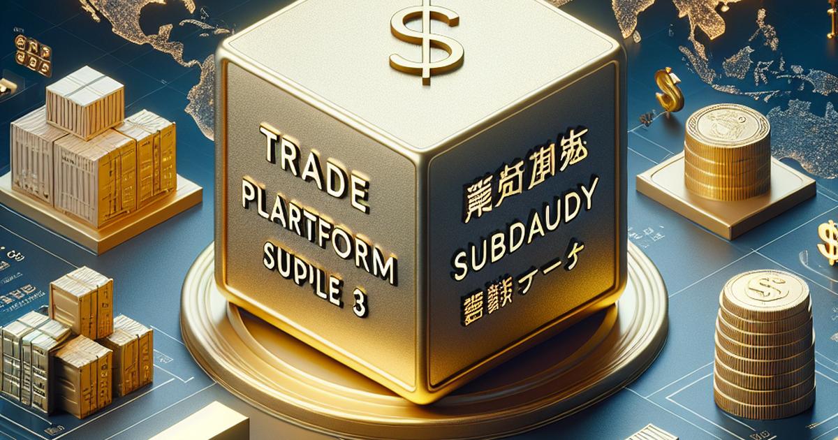 貿易プラットフォーム活用補助金【類型3】とは?